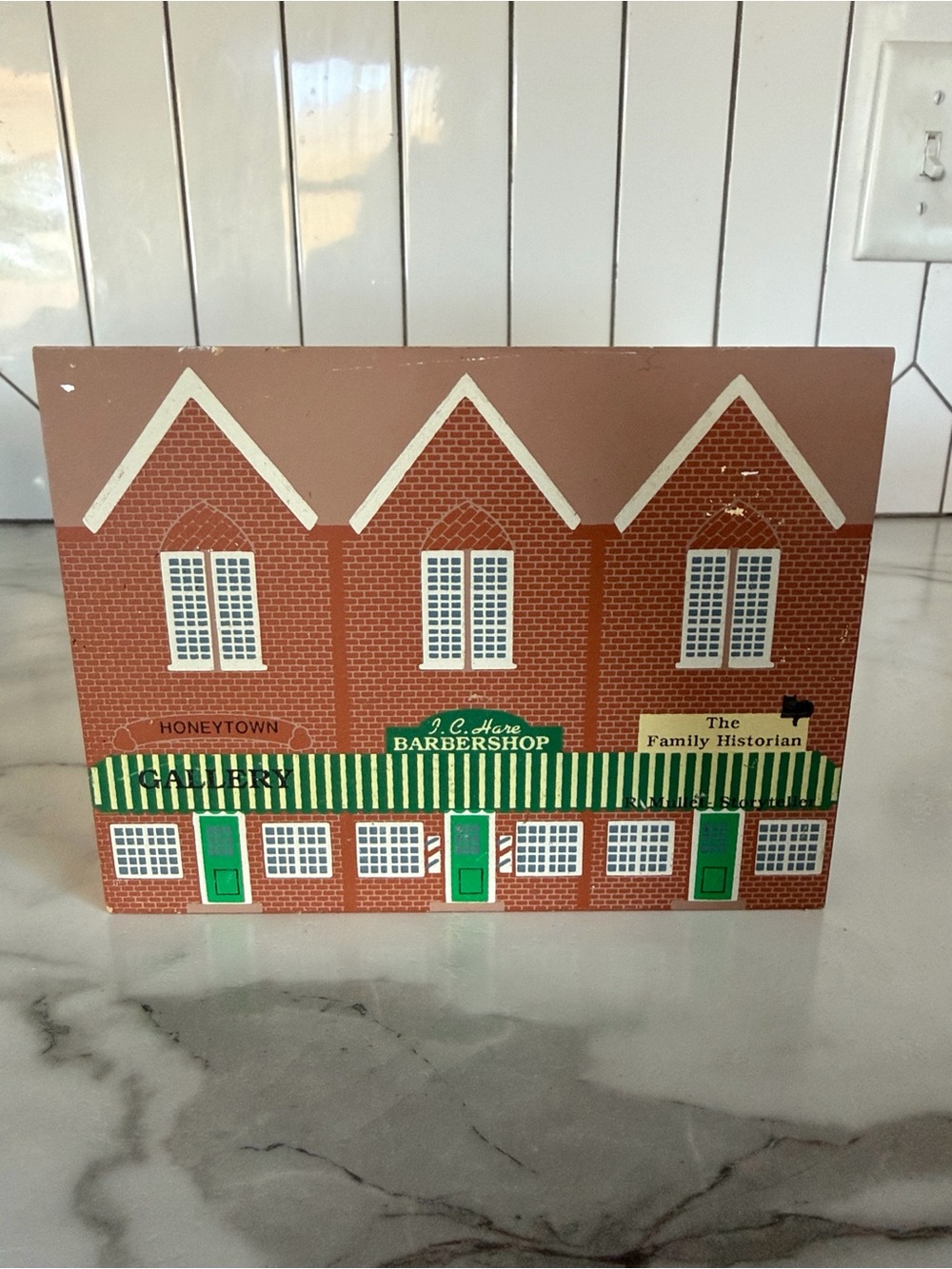 Vintage 1993 The Cat’s Meow Series XI “Barbershop/Gallery”